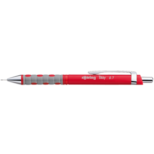 Rotring Versatil Kalem Tikky RD 0.7 MM Kırmızı 1904507-12-LI-PKT