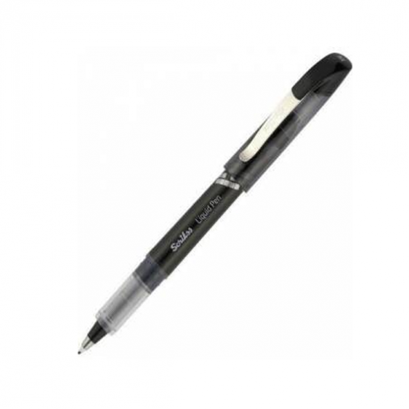 Scrikss Roller Kalem Liquid Pen Konik Uç Siyah LP-68 ( 12 adet )