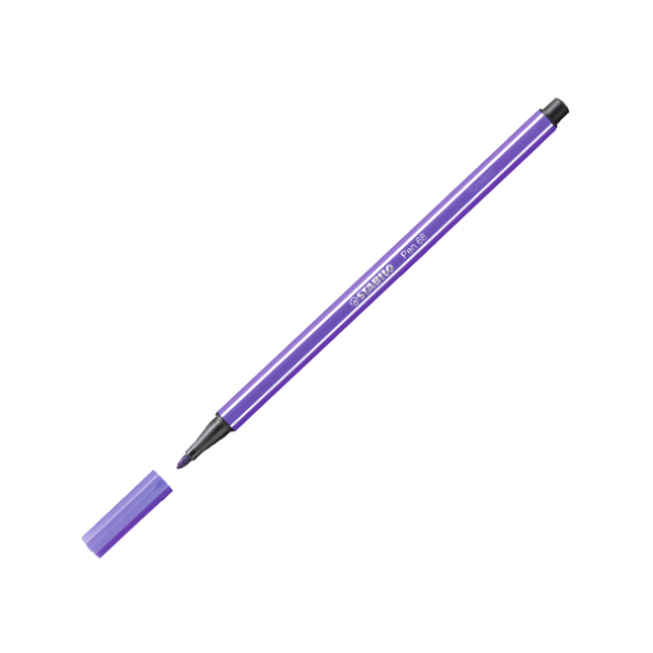 Stabilo Keçe Uçlu Boya Kalemi 1 MM Mor 68/55 (10 lu )
