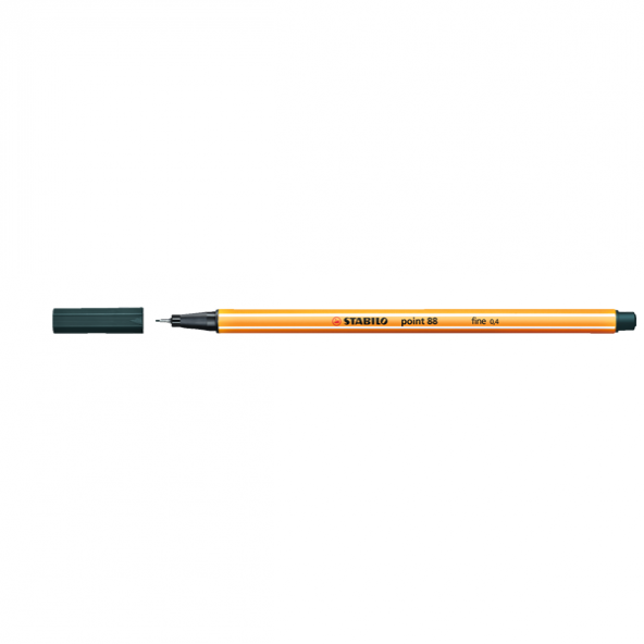 Stabilo Keçe Uçlu İnce Kalem  ( 10 adet) 88 Point 0.4 MM Zeytin Yeşili 88/63
