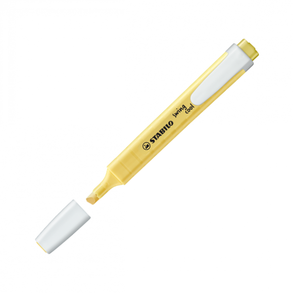 Stabilo Fosforlu Kalem  ( 10 adet) Swing Cool Kalem Tipi Pastel Sarı 275/144-8