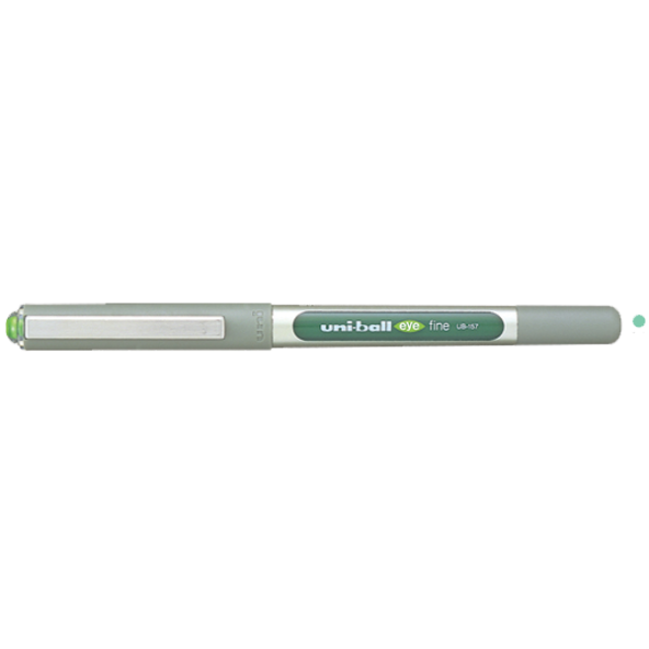 Uni-Ball Roller Kalem ( 12 adet)  Eye Fine Bilye Uç 0.7 MM Açık Yeşil UB-157