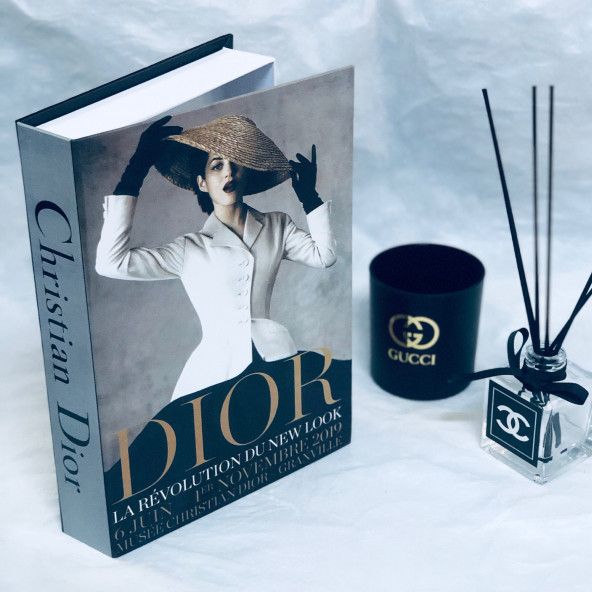 DIOR THE WOMAN WITH HAT OPENABLE DECORATIVE BOOK BOX