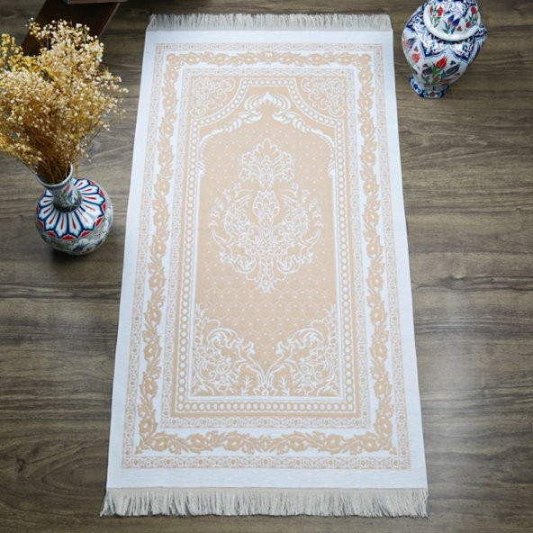 Hediyelik Pamuklu Seccade Turuncu 68x110 cm - 330 gr - 1