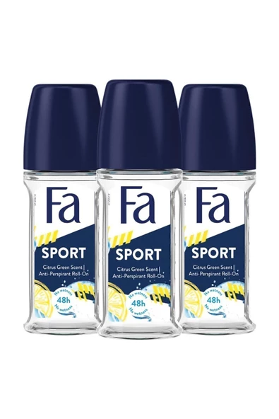 Fa Sport Roll-on X 3 Adet