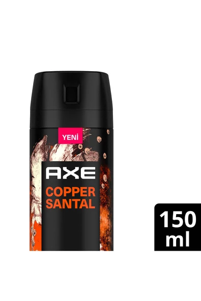 Axe Premium Collection Erkek Sprey Deodorant Copper Santal 72 Saat Ferahlık 150 ml