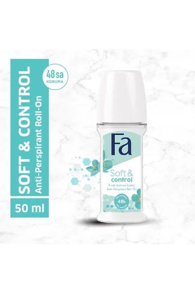 Fa Soft&control Roll-on X 3 Adet - 2