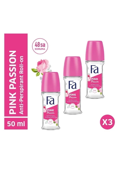 Fa Pınk Passıon Roll-on X 3 Adet