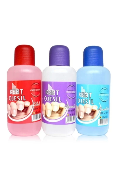 Pazariz Kozmetik Seti / Oje No: 244 + 312 & Aseton Oje Sil 200ml - Resim 3