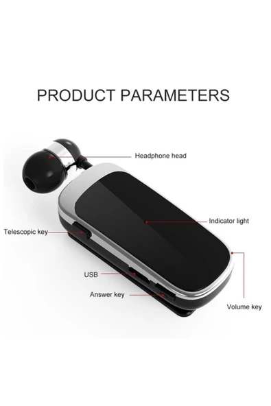 Pazariz Kablolu Bluetooth Kulaklık Makaralı Makaron