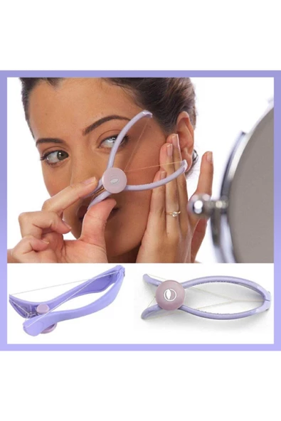 Pazariz Epilasyon Aleti Ipli ( iple Yanak, Yüz, Kaş, Bıyık, Tüy Alma & Kıl Alıcı Aparat) - 3