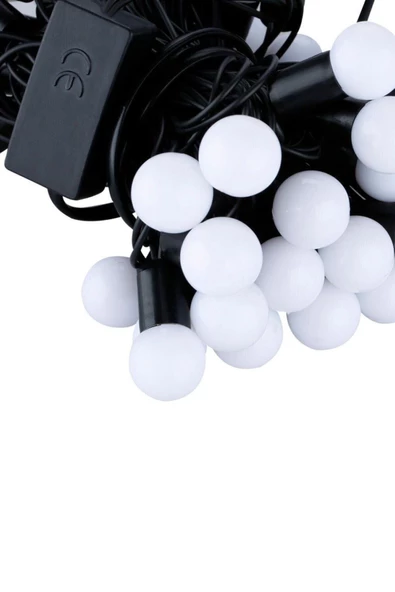 Pazariz Minik Top 40 Ledli Dolama Dekor Işıkları Sarı  5 mt - Resim 2