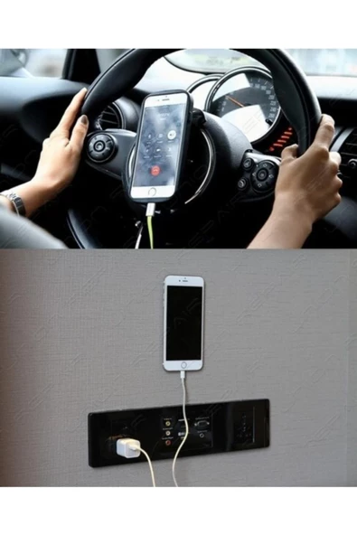 Pazariz Nano Kaydırmaz Güçlü Yapışkanlı Telefon Tutucu 2li ürün görseli