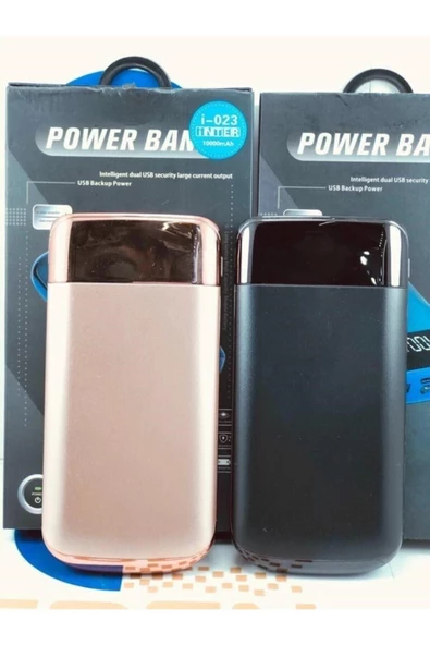 Pazariz Powerbank 10.000 Mah Digital Led Ekranlı Pembe