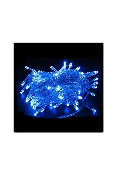 Pazariz Yılbaşı 100 Led Mavi Işık ürün görseli 1