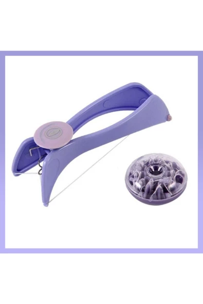 Pazariz Epilasyon Aleti Ipli ( iple Yanak, Yüz, Kaş, Bıyık, Tüy Alma & Kıl Alıcı Aparat) - 2