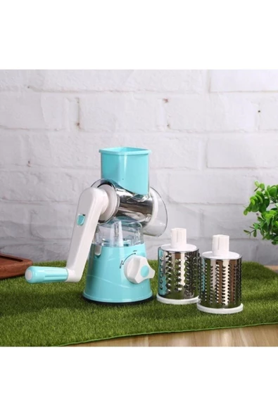 Pazariz Çevirme Kollu Sebze Doğrayıcı Rende Vegetable Slicer Sebze Dilimleyici