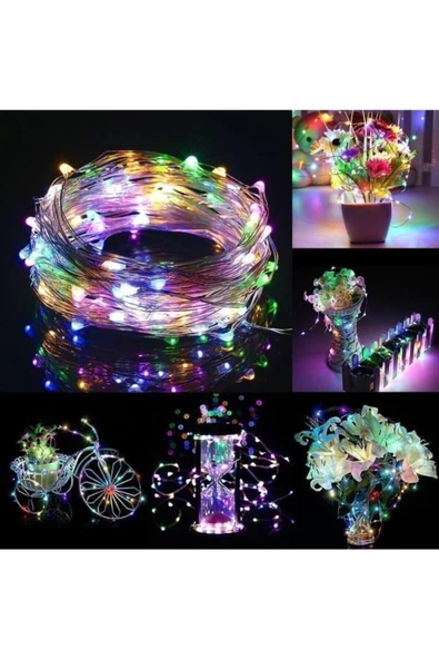 Pazariz Peri Led Pilli Yıl Başı Süslemesi - Resim 2