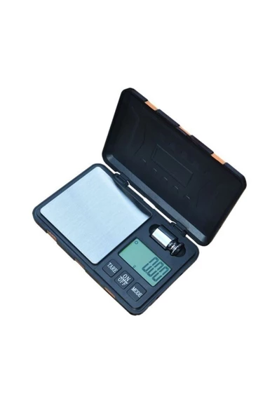 Pazariz Taşınabilir Kapaklı Cep Terazisi 0.01gr / 1kg ürün görseli