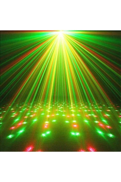 Pazariz Laser Işık Mini Stage Light Ledpar Flaşör Robot Işık Robotu ürün görseli 1