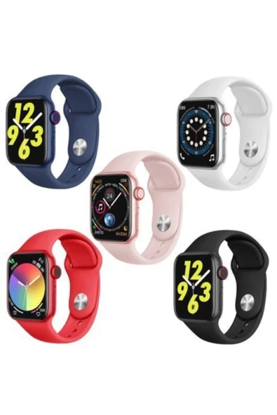 Pazariz G68l Watch 6s Akıllı Saat Konuşma Özellikli Türkçe Menü Yan Tuşlar Aktif Uygulama - 2