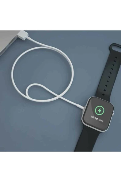 Pazariz Watch Seri 1/2/3/4/5/6 Manyetik Usb Şarj Kablosu Aleti Hızlı Şarj Uyumlu - 2