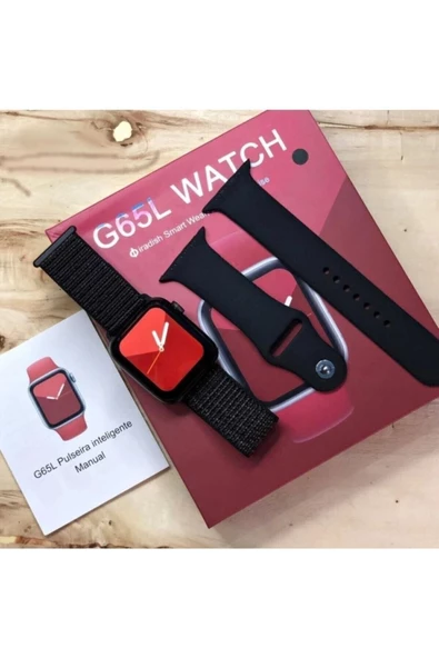 Pazariz G65l Akıllı Saat Suya Dayanıklı Ateş & Nabız Ölçer Çok Fonksiyonlu Ios Ve Android Uyumlu - 2