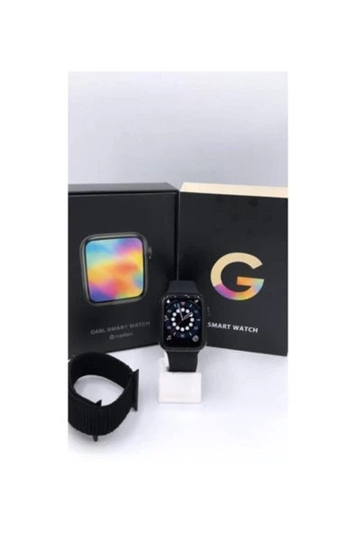 Pazariz G68l Smart Watch 6s Uyumlu Akıllı Saat Konuşma Özellikli Türkçe Menü Yan Tuşlar Aktif Uygulama - Resim 2