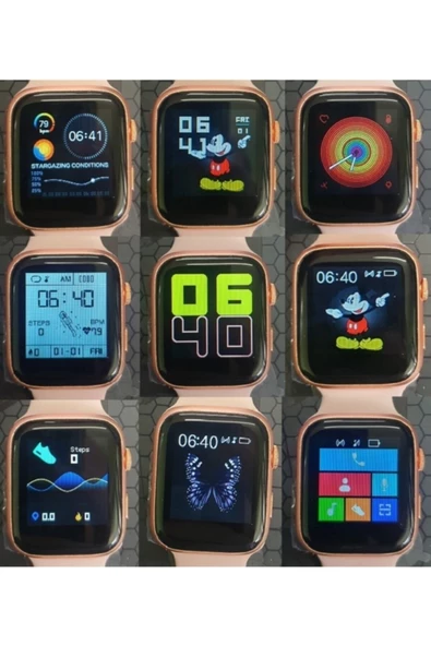 Pazariz T500 Akıllı Saat Ios/android Uyumlu Smart Watch Siyah