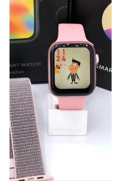Pazariz G68l Smart Watch 6s Akıllı Saat Konuşma Özellikli Türkçe Menü Yan Tuşlar Aktif Uygulama ürün görseli 1