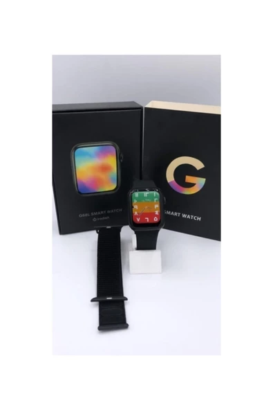 Pazariz G68l Watch 6s Akıllı Saat Konuşma Özellikli Türkçe Menü Yan Tuşlar Aktif Uygulama