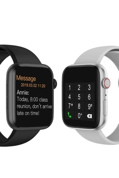 Pazariz G65l Akıllı Saat Suya Dayanıklı Ateş - Nabız Ölçer Çok Fonksiyonlu Ios ve Android Uyumlu - Resim 2