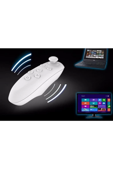 Pazariz Bluetooth Kontrol Kumandalı 3D Sanal Gerçeklik Gözlüğü - Resim 2