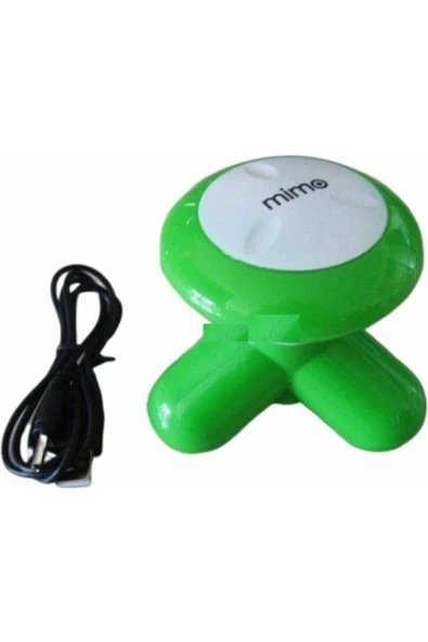Pazariz Titreşimli Mini Masaj Aleti Pilli Usb Kablolu Yeşi?l