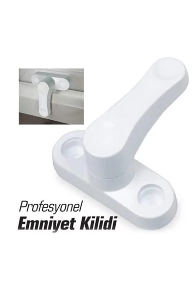 Pazariz 1 Adet Pvc Pimapen Pencere Cam Balkon Kapısı Güvenli Emniyet Kilidi Hırsız Kilidi