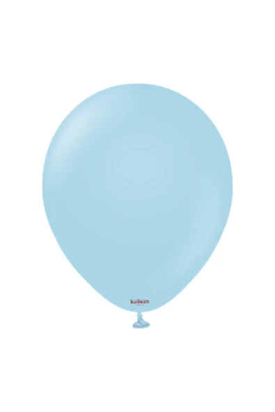 Pazariz 12'' Makaron Balon Mavi 100’lü