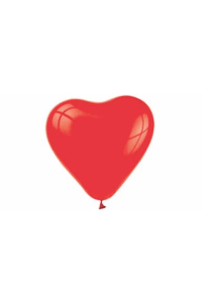 Pazariz Kırmızı Kalp Balon 50 Adet