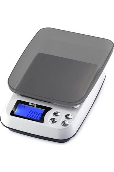 Pazariz Büyük Boy Digital Lcd Hassas Terazi Tartı 500 Gr. / 0.01 Gr. Thr219 ürün görseli