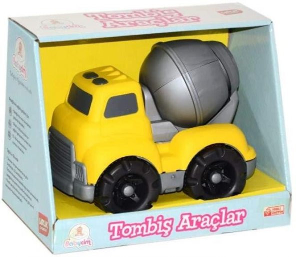 Birlik Oyuncak Kutulu Babycim TOMBİŞ Şehrin Kamyonları BETON MİKSERİ URT-13-3657 - 1
