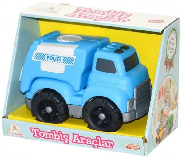 Birlik Oyuncak Kutulu Babycim TOMBİŞ Şehrin Kamyonları POLİS URT-13-3663 ürün görseli