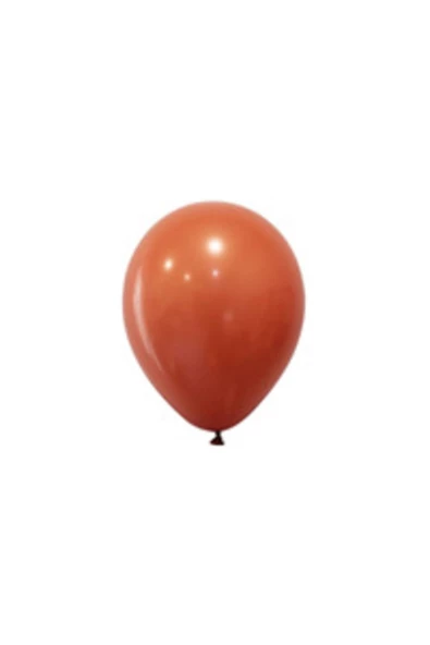 Pazariz Balonevi 12 Inç Terracotta Balon (pişmiş Toprak) 50 Adet