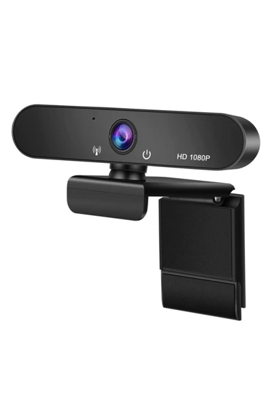 Pazariz Web Kamera 1080p Full Hd Usb Bağlantılı Mikrofonlu Webcam