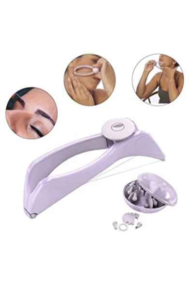 Pazariz Slique Iple Yüz Tüy Alma Aleti Kaş Kıl Alıcı Epilatör - 3