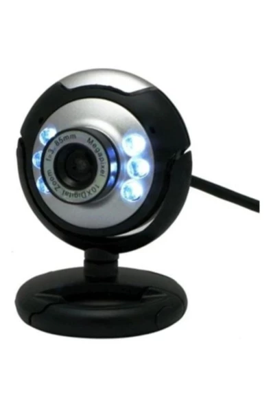 Pazariz Cvs Dn 980 Usb Işıklı Tak Çalıştır Bilgisayar Web Kamerası - 2