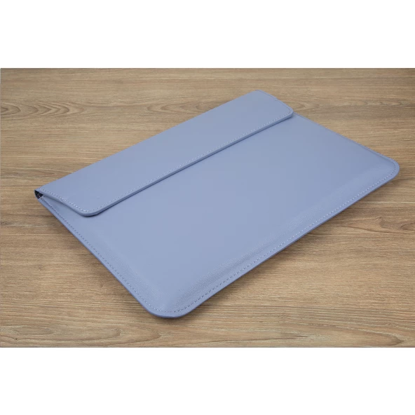 Deri El Çantası Laptop Çantası Bilgisayar Kılıfı Macbook Çantası 13 inç Notebook Kılıfı Su Geçirmez - 8