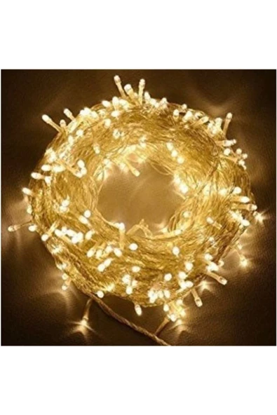 Pazariz 5mt Peri Günışığı 50 Led Pilli Noel Parti Yılbaşı Ağaç Dekor Aydınlatma Lamba Animasyonlu Süsleme