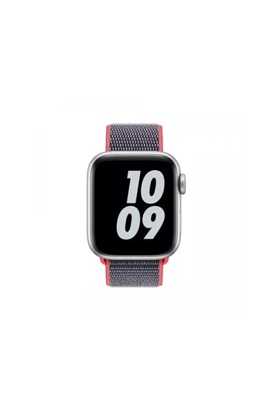 Pazariz Apple Watch Uyumlu3-4-5-6-7-8-sesi ( 38mm - 40mm-41mm ) Dokuma Yüksek Kalite Kordon - Resim 3