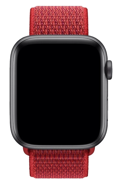 Pazariz Apple Watch Uyumlu1-2-3-4-5-6-7-se Serisi 38mm - 40mm -41mm Spor Kumaş Kordon - Resim 2