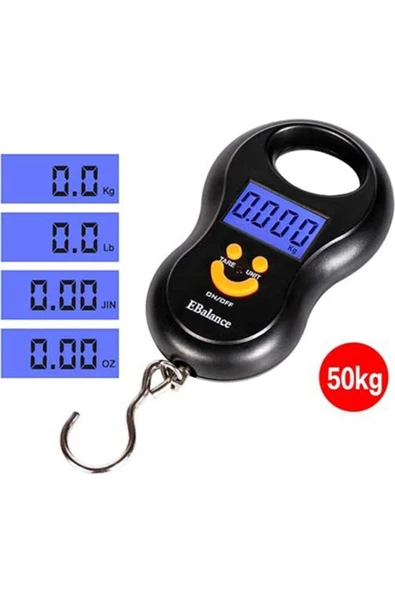 Pazariz Digital Lcd El Tartısı Kantarı Mini Tartı Pilli Elektronik Tartı 50 Kg Hassas Kantar - 3