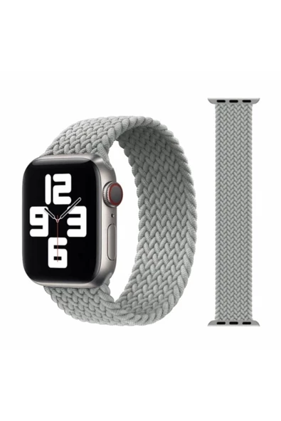 Pazariz Apple Watch Uyumlu38 / 40mm Örgülü Esnek Kordon ürün görseli 1